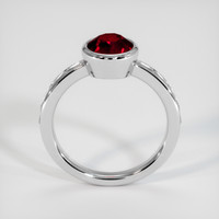 2.01 Ct. Ruby Ring, 10K White Gold 3