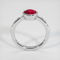 1.60 Ct. Ruby Ring, 10K White Gold 3