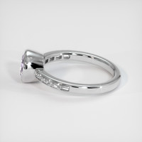 1.29 Ct. Gemstone Ring, 18K White Gold 4