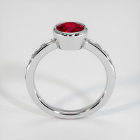 1.74 Ct. Ruby Ring, 18K White Gold 3