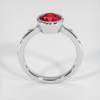 1.88 Ct. Ruby Ring, 18K White Gold 3