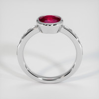 1.62 Ct. Ruby Ring, 18K White Gold 3