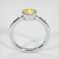 1.54 Ct. Sapphire Ring, 18K White Gold 3
