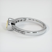 1.54 Ct. Sapphire Ring, 18K White Gold 4