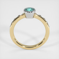 0.67 Ct. Gemstone Ring, 14K White & Yellow 3