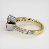 3.34 Ct. Gemstone Ring, 14K White & Yellow 4