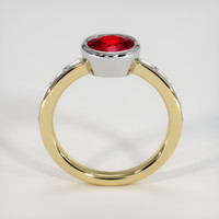 1.67 Ct. Ruby Ring, 14K White & Yellow 3