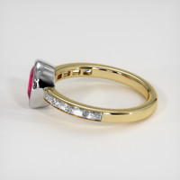 1.62 Ct. Ruby Ring, 14K White & Yellow 4