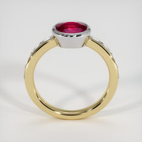 1.62 Ct. Ruby Ring, 18K White & Yellow 3