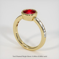 1.67 Ct. Ruby Ring, 10K Yellow Gold 2