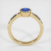 0.66 Ct. Sapphire Ring, 14K Yellow Gold 3