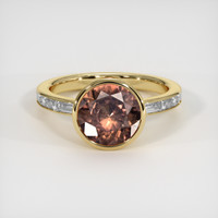 3.34 Ct. Gemstone Ring, 14K Yellow Gold 1