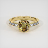 1.71 Ct. Gemstone Ring, 14K Yellow Gold 1