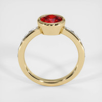 1.60 Ct. Ruby Ring, 14K Yellow Gold 3