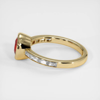 1.60 Ct. Ruby Ring, 14K Yellow Gold 4