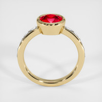 1.38 Ct. Ruby Ring, 14K Yellow Gold 3