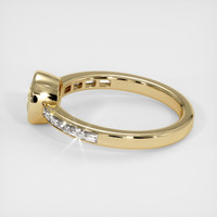 0.94 Ct. Sapphire Ring, 14K Yellow Gold 4