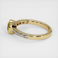 0.94 Ct. Yellow Sapphire Ring, 14K Yellow Gold 4