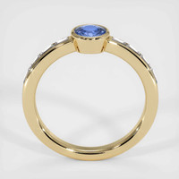 0.56 Ct. Sapphire Ring, 18K Yellow Gold 3