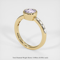 1.29 Ct. Gemstone Ring, 18K Yellow Gold 2