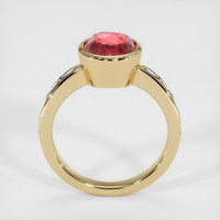 3.07 Ct. Sapphire Ring, 18K Yellow Gold 3