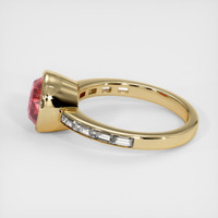 3.07 Ct. Sapphire Ring, 18K Yellow Gold 4