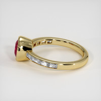 1.74 Ct. Ruby Ring, 18K Yellow Gold 4
