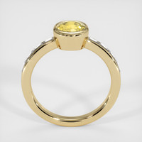 1.54 Ct. Yellow Sapphire Ring, 18K Yellow Gold 3
