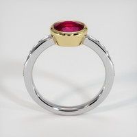 1.62 Ct. Ruby Ring, 14K Yellow & White 3