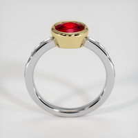 1.67 Ct. Ruby Ring, 18K Yellow & White 3