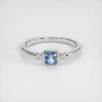 0.48 Ct. Sapphire Ring, Platinum 950 1