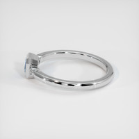 0.48 Ct. Sapphire Ring, Platinum 950 4
