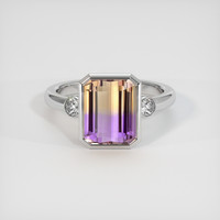 3.41 Ct. Gemstone Ring, Platinum 950 1