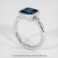 2.94 Ct. Gemstone Ring, Platinum 950 2