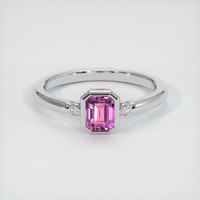 0.88 Ct. Sapphire Ring, Platinum 950 1