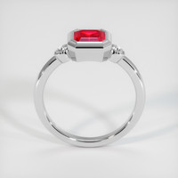 1.22 Ct. Ruby Ring, Platinum 950 3