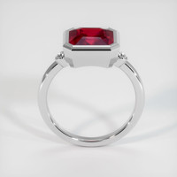 4.21 Ct. Ruby Ring, Platinum 950 3
