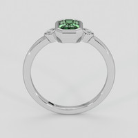 0.98 Ct. Green Sapphire Ring, Platinum 950 3
