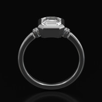 1.62 Ct. Sapphire Ring, Platinum 950 3