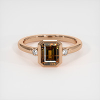 1.57 Ct. Gemstone Ring, 14K Rose Gold 1