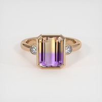 3.41 Ct. Gemstone Ring, 14K Rose Gold 1