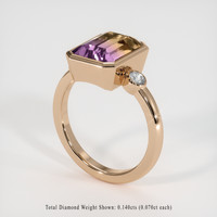 3.41 Ct. Gemstone Ring, 14K Rose Gold 2