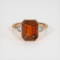 4.55 Ct. Gemstone Ring, 14K Rose Gold 1