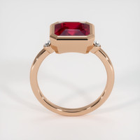 4.21 Ct. Ruby Ring, 14K Rose Gold 3