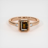 1.57 Ct. Gemstone Ring, 18K Rose Gold 1