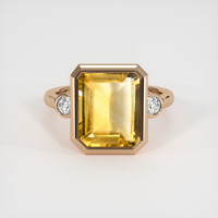 4.87 Ct. Gemstone Ring, 18K Rose Gold 1