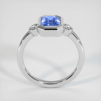 1.16 Ct. Blue Sapphire Ring, 10K White Gold 3