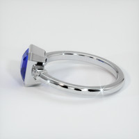 2.01 Ct. Sapphire Ring, 14K White Gold 4