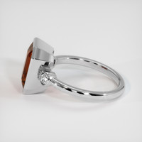 4.55 Ct. Gemstone Ring, 14K White Gold 4