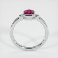 1.07 Ct. Sapphire Ring, 14K White Gold 3